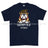 Grumpy Old Coldstream Guards Veteran Printed T-Shirt - Navy Blue