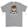 Grumpy Old Coldstream Guards Veteran Printed T-Shirt - Sports Grey