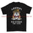 Grumpy Old Duke of Lancaster's Regiment Veteran Printed T-Shirt - Black