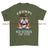 Grumpy Old Duke of Lancaster's Regiment Veteran Printed T-Shirt - Military Green