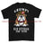 Grumpy Old Duke Of Wellington's Regiment Veteran Printed T-Shirt - Black
