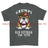 Grumpy Old Duke Of Wellington's Regiment Veteran Printed T-Shirt - Charcoal