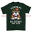 Grumpy Old Duke Of Wellington's Regiment Veteran Printed T-Shirt - Commando Green