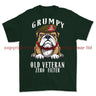 Grumpy Old Duke Of Wellington's Regiment Veteran Printed T-Shirt - Commando Green
