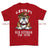 Grumpy Old Duke Of Wellington's Regiment Veteran Printed T-Shirt - Red