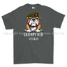 Grumpy Old Irish Guards Veteran Printed T-Shirt - Charcoal