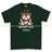Grumpy Old Irish Guards Veteran Printed T-Shirt - Commando Green