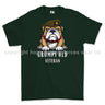 Grumpy Old Irish Guards Veteran Printed T-Shirt - Commando Green