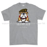 Grumpy Old Irish Guards Veteran Printed T-Shirt - Sports Grey