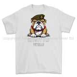 Grumpy Old Irish Guards Veteran Printed T-Shirt - White