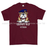 Grumpy Old Life Guards Veteran Printed T-Shirt - Maroon