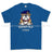 Grumpy Old Life Guards Veteran Printed T-Shirt - Royal Blue