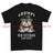 Grumpy Old Light Infantry Veteran Printed T-Shirt - Black