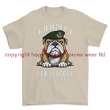 Grumpy Old Light Infantry Veteran Printed T-Shirt - Sand