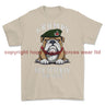 Grumpy Old Light Infantry Veteran Printed T-Shirt - Sand