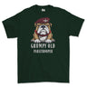 Grumpy Old PARATROOPER Printed T-Shirt - Green