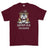 Grumpy Old PARATROOPER Printed T-Shirt - Maroon