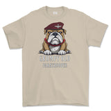 Grumpy Old PARATROOPER Printed T-Shirt - Sand