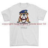 Grumpy Old RAF Veteran Printed T-Shirt - White