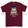Grumpy Old REME Veteran Printed T-Shirt - Maroon