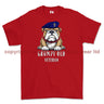Grumpy Old REME Veteran Printed T-Shirt - Red