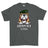Grumpy Old Rifles Regiment Veteran Printed T-Shirt - Charcoal