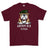 Grumpy Old Rifles Regiment Veteran Printed T-Shirt - Maroon