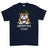 Grumpy Old Rifles Regiment Veteran Printed T-Shirt - Navy Blue