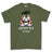 Grumpy Old Rifles Regiment Veteran Printed T-Shirt - Olive Green