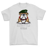 Grumpy Old Rifles Regiment Veteran Printed T-Shirt - White