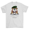 Grumpy Old Rifles Regiment Veteran Printed T-Shirt - White