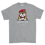Grumpy Old Royal Military Police Veteran Printed T-Shirt - Sports Grey