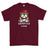 Grumpy Old Royal Military Police Veteran Printed T-Shirt - Maroon