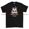 Grumpy Old Royal Corps Of Transport Veteran Printed T-Shirt - Black