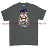 Grumpy Old Royal Corps Of Transport Veteran Printed T-Shirt - Charcoal