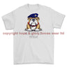 Grumpy Old Royal Corps Of Transport Veteran Printed T-Shirt - White