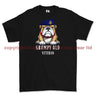 Grumpy Old Royal Engineers Veteran Printed T-Shirt - Black