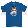 Grumpy Old Royal Engineers Veteran Printed T-Shirt - Blue