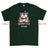 Grumpy Old Royal Engineers Veteran Printed T-Shirt - Commando Green