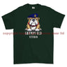 Grumpy Old Royal Engineers Veteran Printed T-Shirt - Commando Green