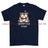 Grumpy Old Royal Engineers Veteran Printed T-Shirt - Navy Blue