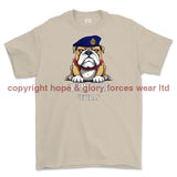 Grumpy Old Royal Engineers Veteran Printed T-Shirt - Sand