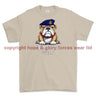 Grumpy Old Royal Engineers Veteran Printed T-Shirt - Sand