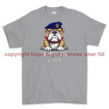 Grumpy Old Royal Engineers Veteran Printed T-Shirt - Sports Grey