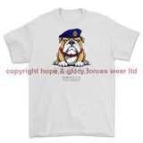 Grumpy Old Royal Engineers Veteran Printed T-Shirt - White