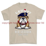Grumpy Old Royal Fusilier Veteran Printed T-Shirt - Sand