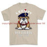 Grumpy Old Royal Fusilier Veteran Printed T-Shirt - Sand