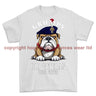 Grumpy Old Royal Fusilier Veteran Printed T-Shirt - White