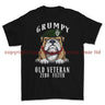 Grumpy Old Royal Irish Regiment Veteran Printed T-Shirt - Black