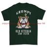 Grumpy Old Royal Irish Regiment Veteran Printed T-Shirt - Commando Green